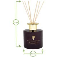 Nicola Spring Scented Candle and Reed Diffuser Set - Cinnamon & Orange