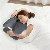 Ergonomic Butterfly Neck Pillow Tencel Blend - White
