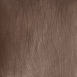 Pair of Goodwood Textured Wave Pattern Cushion Covers - 43x43cm - Cases Only - Bronze - thumbnail 2
