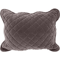 Premium Rich Cotton Velvet Luxury Cushion - Mink - image 1