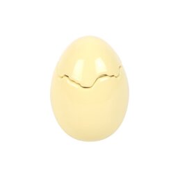 Citrus Ginger Egg Shaped Candle Spring Scented Home Decor - Yellow - thumbnail 3