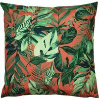 Tropical Jungle Outdoor Cushion - Coral