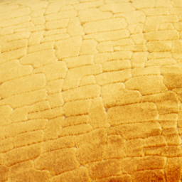 Bloomsbury Cut Velvet Piped Cushion - Mustard - thumbnail 4