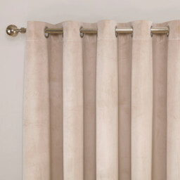 Vermont Velvet Blackout Curtain - Natural / 229cm / 168cm - thumbnail 3