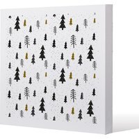 Winter Graphic Gallery Canvas - White / 46cm - image 1