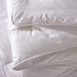 15 Tog Organic Cotton Cover Feel Like Down Duvet - White / Single - thumbnail 2