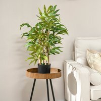 HOMCOM Artificial Bamboo Tree - Green - thumbnail 1