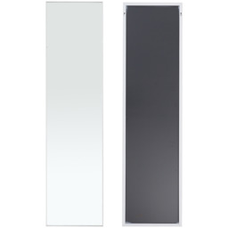 Over-the-Door Metal Full Length Mirror - White - thumbnail 5