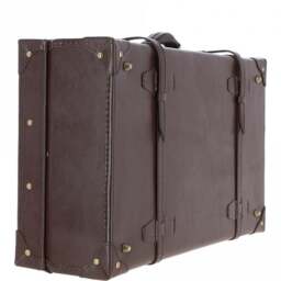 Ashwood Vintage Leather Trunk VIN 22 - Brown - thumbnail 2