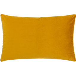 Lexington Velvet Jacquard Cushion - Gold - thumbnail 5