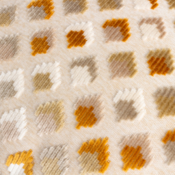 Lexington Velvet Jacquard Cushion - Gold - thumbnail 3