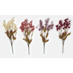 Homescapes Set of 4 Handmade Nemesia Seventh Heaven Artificial Flower Stems - Multicolour - thumbnail 4