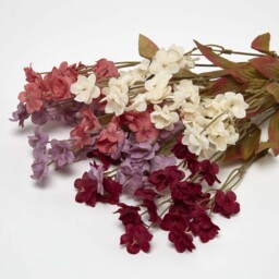 Homescapes Set of 4 Handmade Nemesia Seventh Heaven Artificial Flower Stems - Multicolour - thumbnail 3