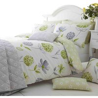 Bellissimo Caroline Floral Duvet Set  - Green / Superking