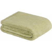 Soft Plain Teddy Fleece Throw - Sage Green / 200cm