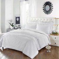 Highgrove Duvet Cover Set Bedding - White / Superking