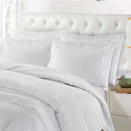 Highgrove Duvet Cover Set Bedding - White / Superking - thumbnail 2