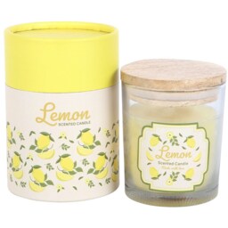 Fruit Scented Jar Candle - Lemon - thumbnail 2