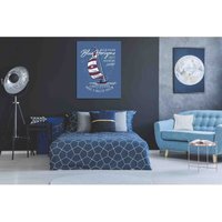 Blue Horizons - Wrapped Canvas Graphic Art - Blue / 31cm / 41cm - image 1