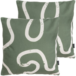 icon Kyoto Fabric 43x43cm Cushion, Set of 4 - Multi - thumbnail 2