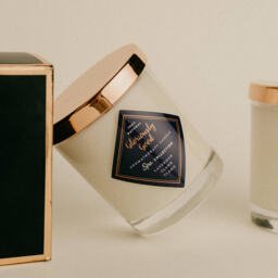 Lavender and Ylang Ylang Aromatherapy Naturally Scented Candle - White - thumbnail 5