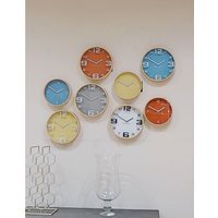 Vitus 31.5cm Dia Grey Wall Clock - Grey