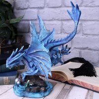 Adult Water Dragon Figurine By Anne Stokes - 31cm