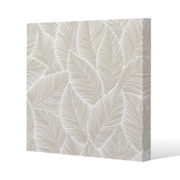 beige leaves Canvas Print - Brown / 46cm - thumbnail 2
