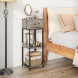 3-Tier Indoor Tall Plant Stand - Grey - thumbnail 3