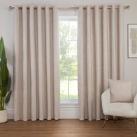 Delphine Chenille Blackout Curtain - Ivory / 229cm - image 1