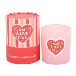 Self Love Club Coconut Candle Paraffin Wax Gift - Red - thumbnail 5
