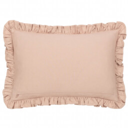 Mae Embroidered Cotton Cushion - Petal / 80 Feather 20 Polyester - thumbnail 3