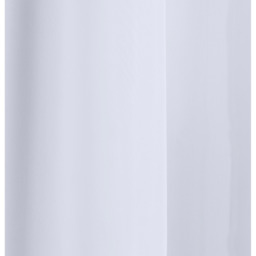 Pair of Crystal White Plain Woven Sheer Voile Panels - White / 137cm - thumbnail 4