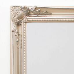 MirrorOutlet Large Silver Shabby Chic Ornate Big Wall Mirror 198cm X 75cm - Grey - thumbnail 2