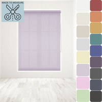 Made to Measure Straight Edge Roller Blind - Lavender / 10 - 240 cm - thumbnail 1