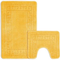Greek Key Bath Set - Ochre - thumbnail 4