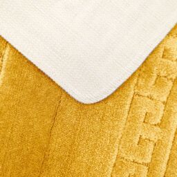 Greek Key Bath Set - Ochre - thumbnail 3