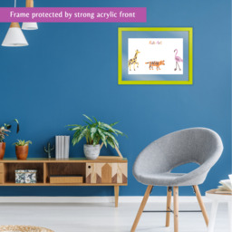 Innoteck Children Artwork Gallery Photo Frame - Light Green - thumbnail 3