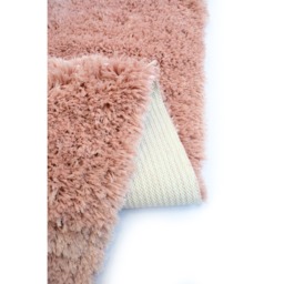 Super Soft Washable Shaggy Blush Area Rug - Pink / 100x100cm - thumbnail 4