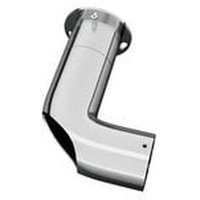 28mm Room Darkening Corner Bracket for Curtain Poles - Chrome - Chrome