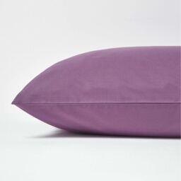 200 Thread Count Egyptian Cotton Housewife Pillowcase - Grape / 74cm / 48cm - thumbnail 5