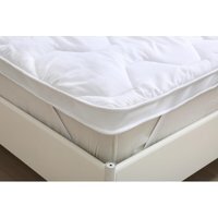 Air Flow Mattress Topper - White / Superking