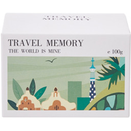 Natural Soy Wax Travel Candle in Tin - Fuzzy Kiwi Fruit - thumbnail 2