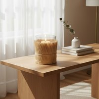 Kuta Natural Large Candle Holder - Natural