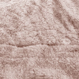 Snug Soft Teddy Marl Duvet Set - Blush / King - thumbnail 2