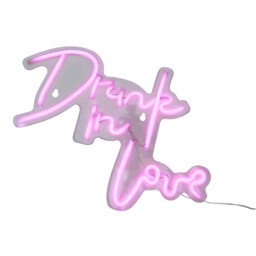Drunk in Love Neon Sign - Pink - thumbnail 4