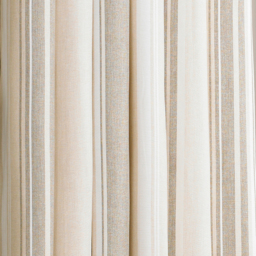 Set of 2 Broadway Striped Room Darkening Eyelet Curtains - Coffee / 229cm - thumbnail 4