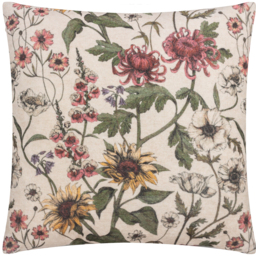Wallflower Floral Cushion - Multicolour / Polyester - thumbnail 2