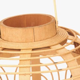 Decorative Lantern Candle Holder - Natural / 38cm - thumbnail 5