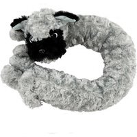 Novelty Draught Excluder Cushion for Animal Theme Lovers - Grey